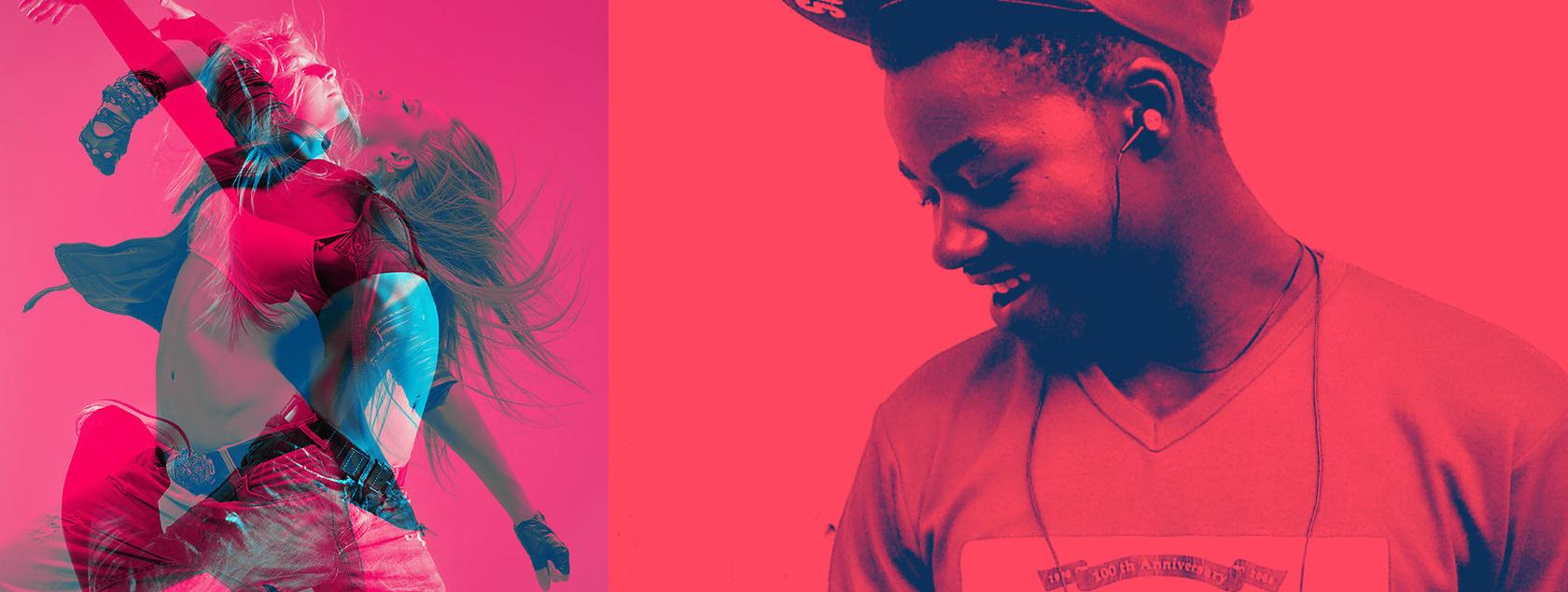 duotone effect visual design trend