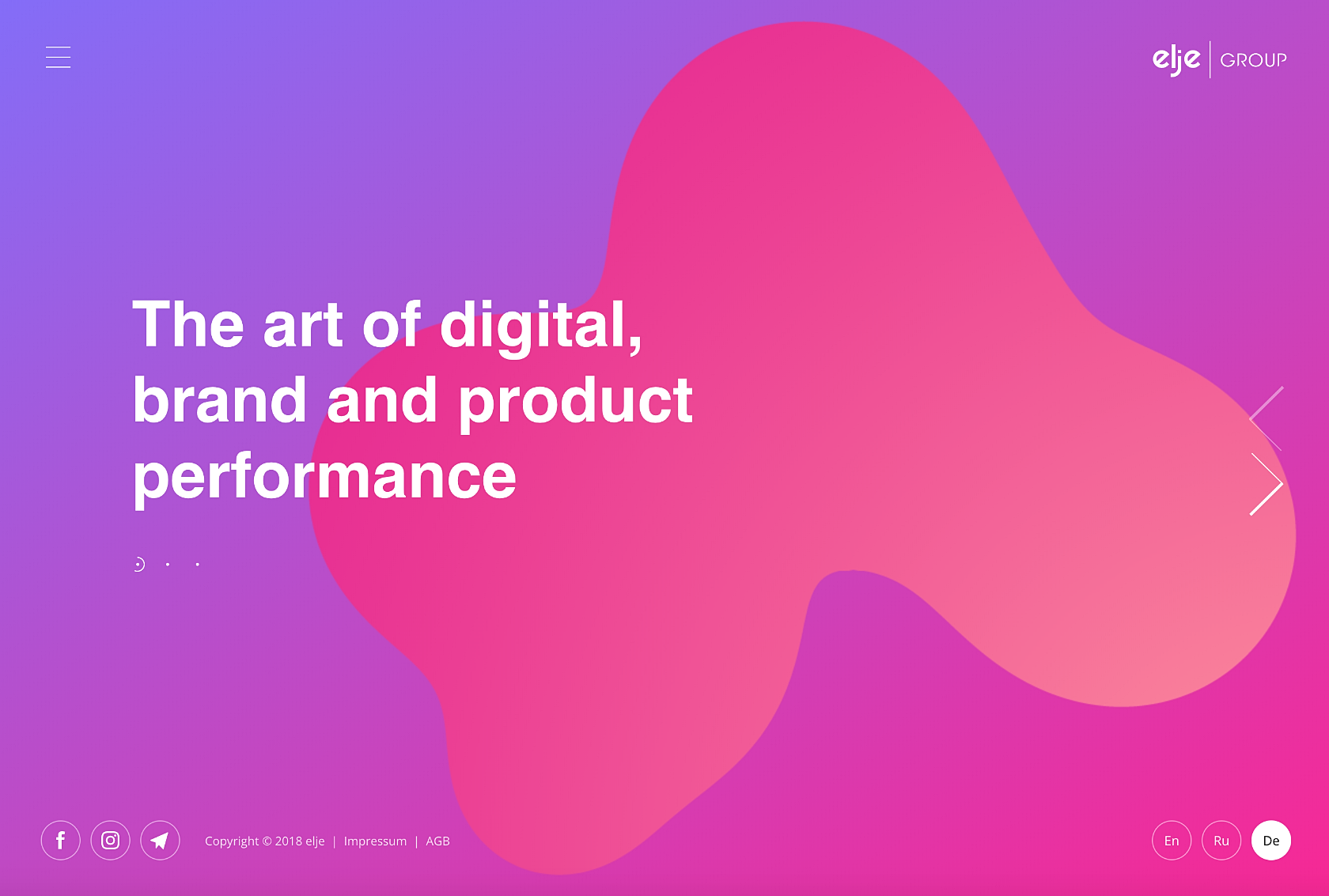 bold saturated colors effect website design trend