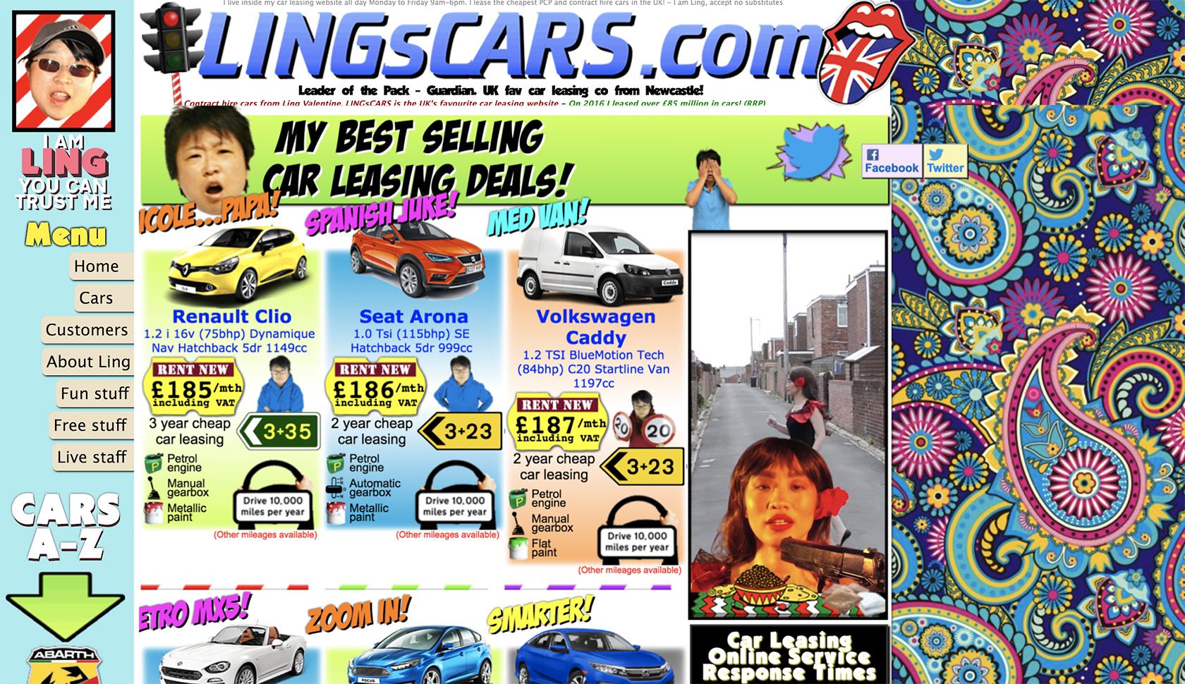 lings cars overwhelms the user with stimuli