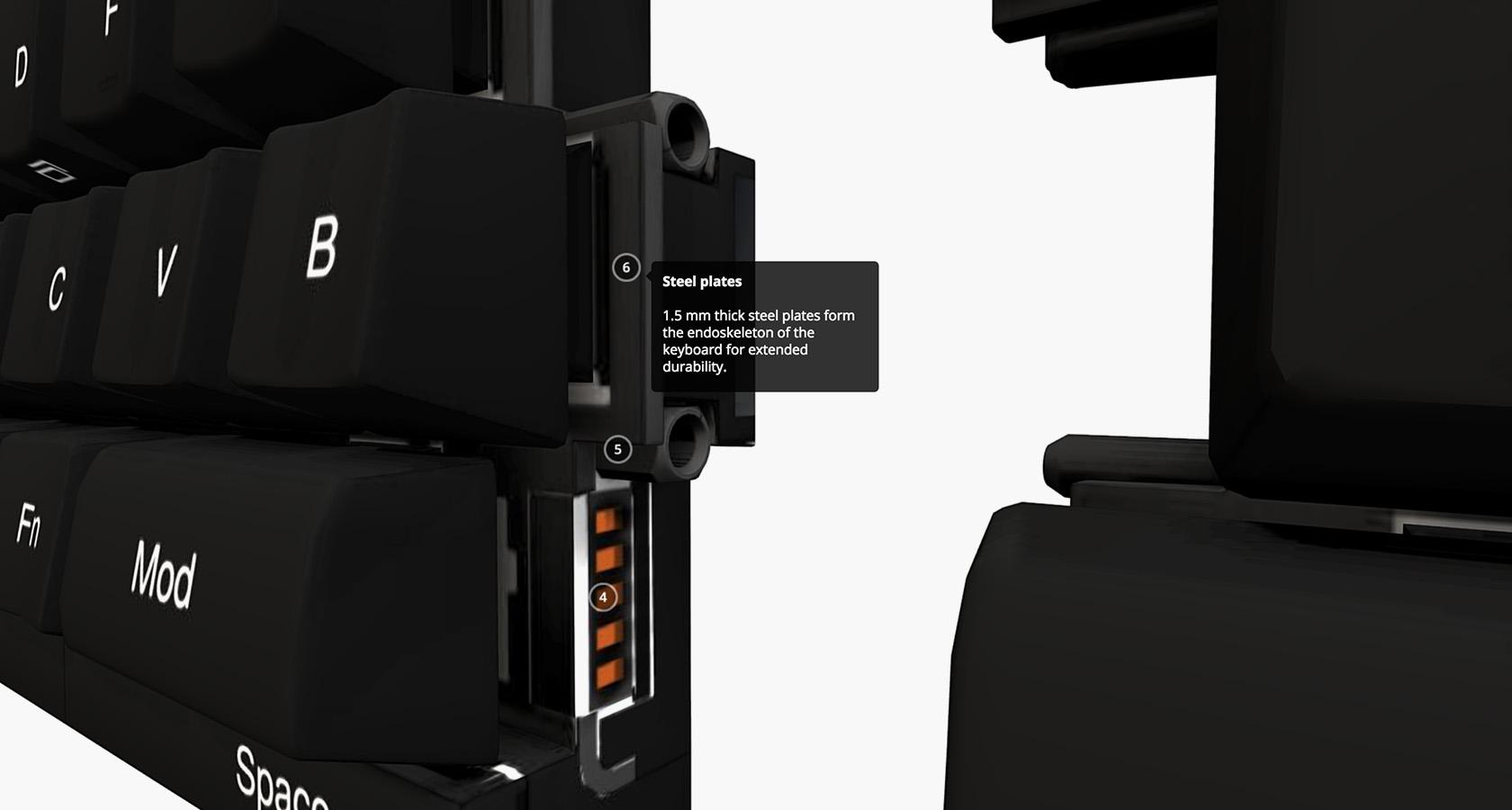 Sketchfab WebGL 3D model hosting for landing page design