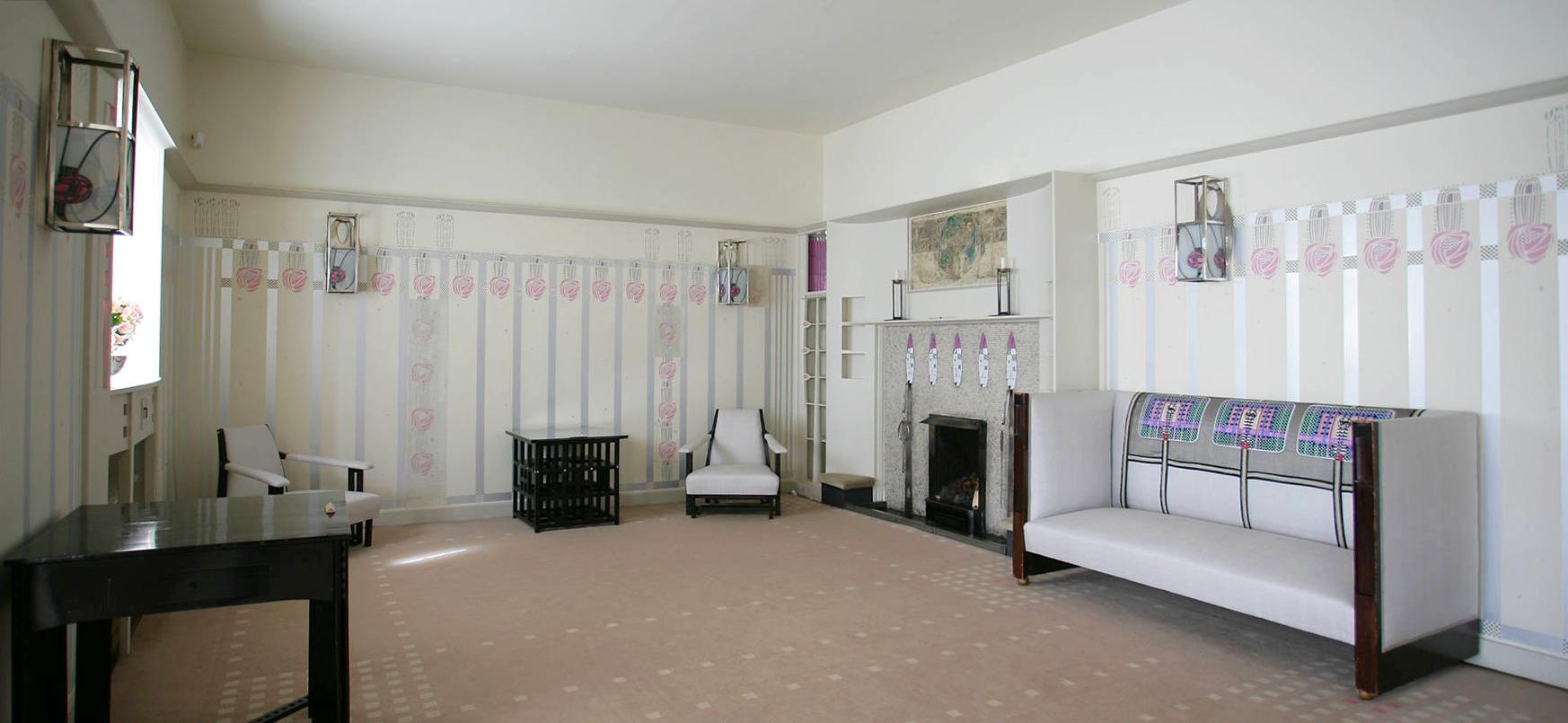 Art and design: Rennie Mackintosh interior design
