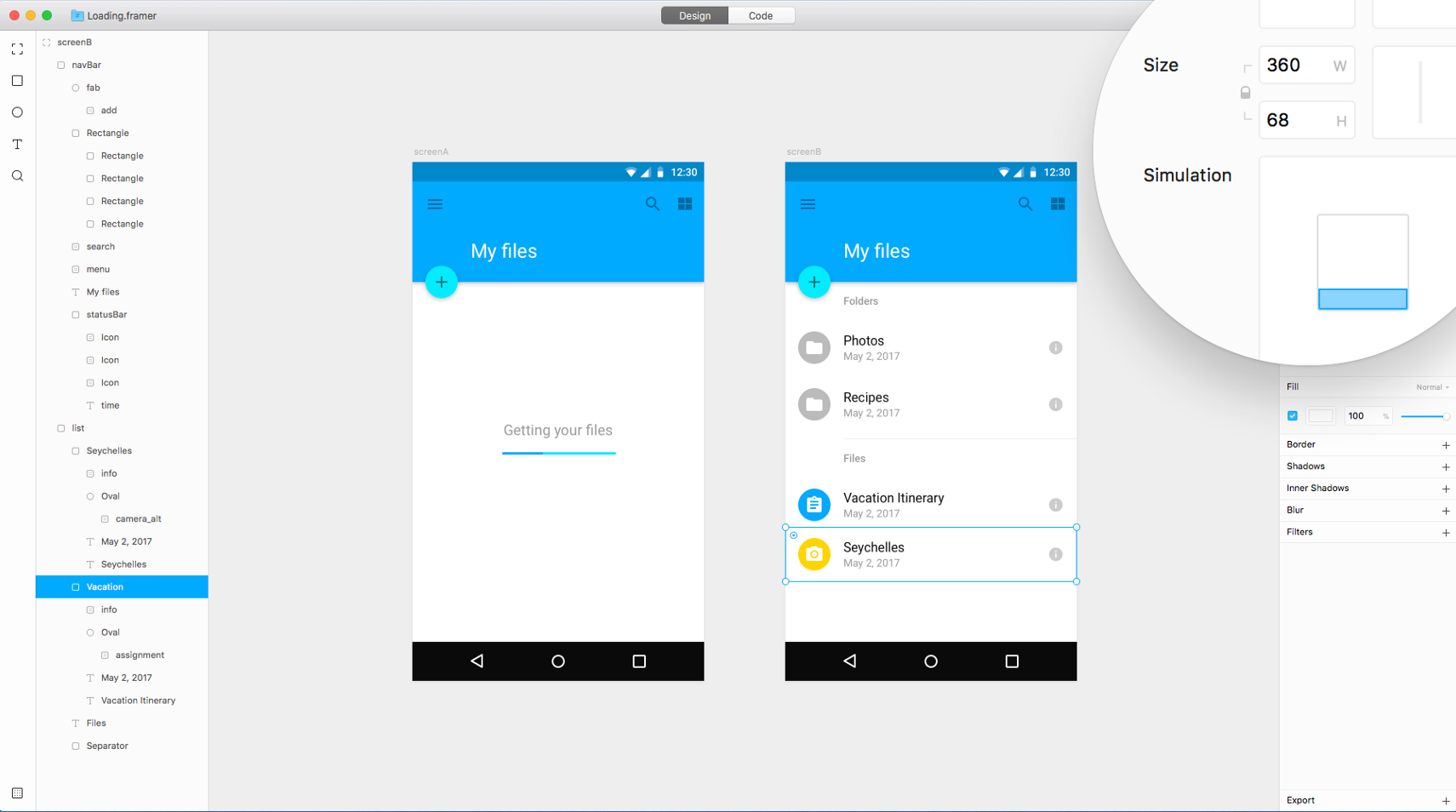 One of the best UX tools: Framer Studio, a UX prototyping tool