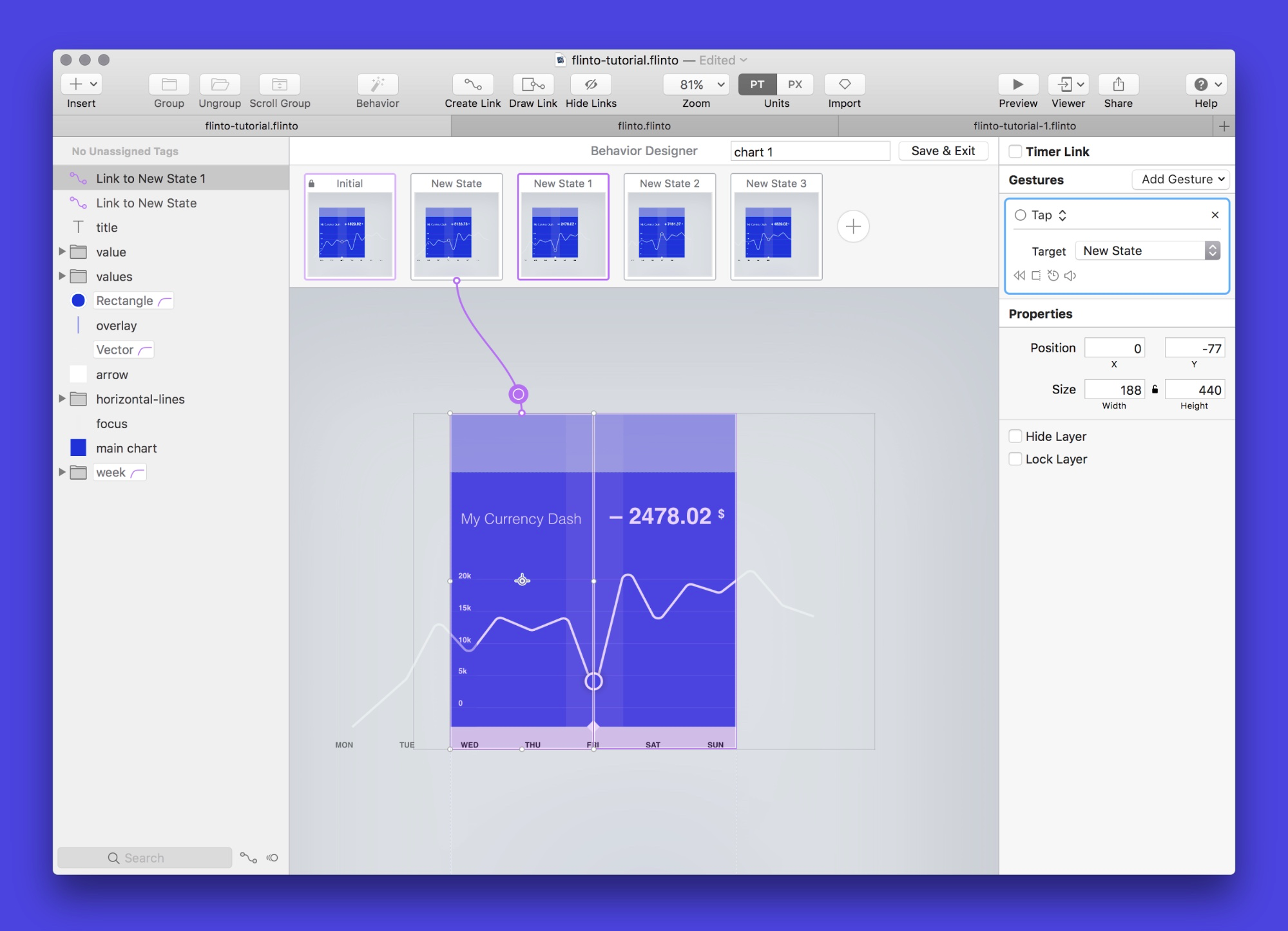 Flinto, one of the cheaper prototyping tools for macOS