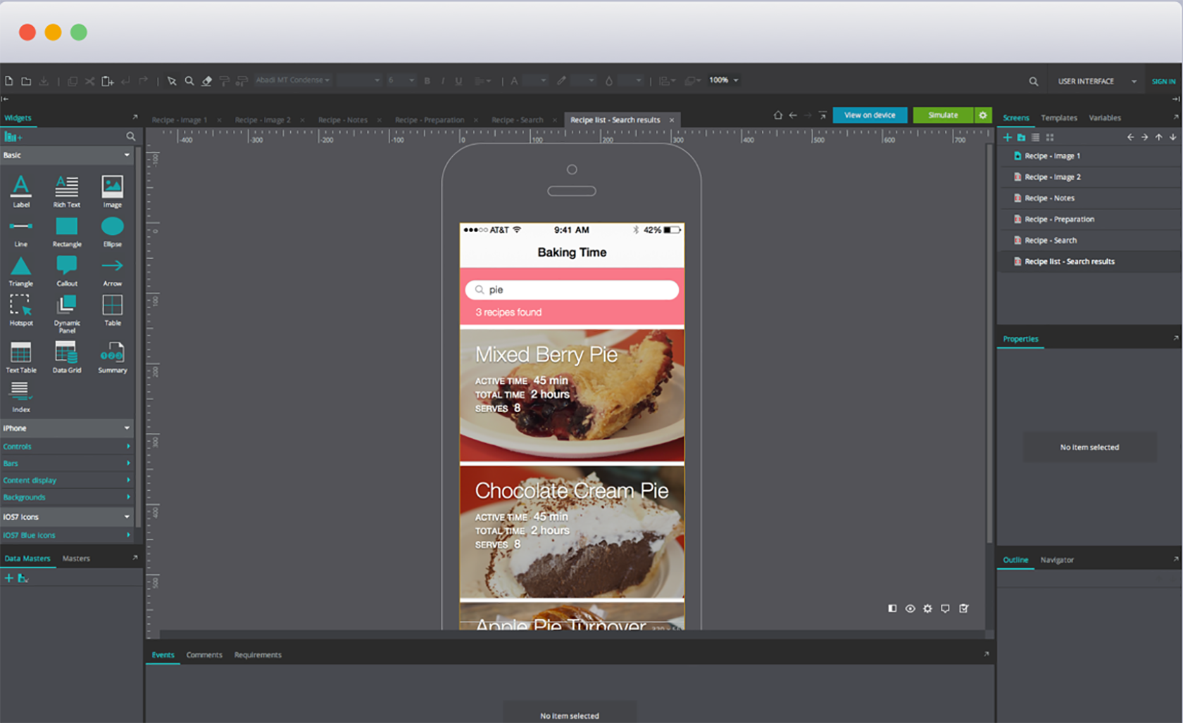 Justinmind, one of the best prototyping tools for wireframing