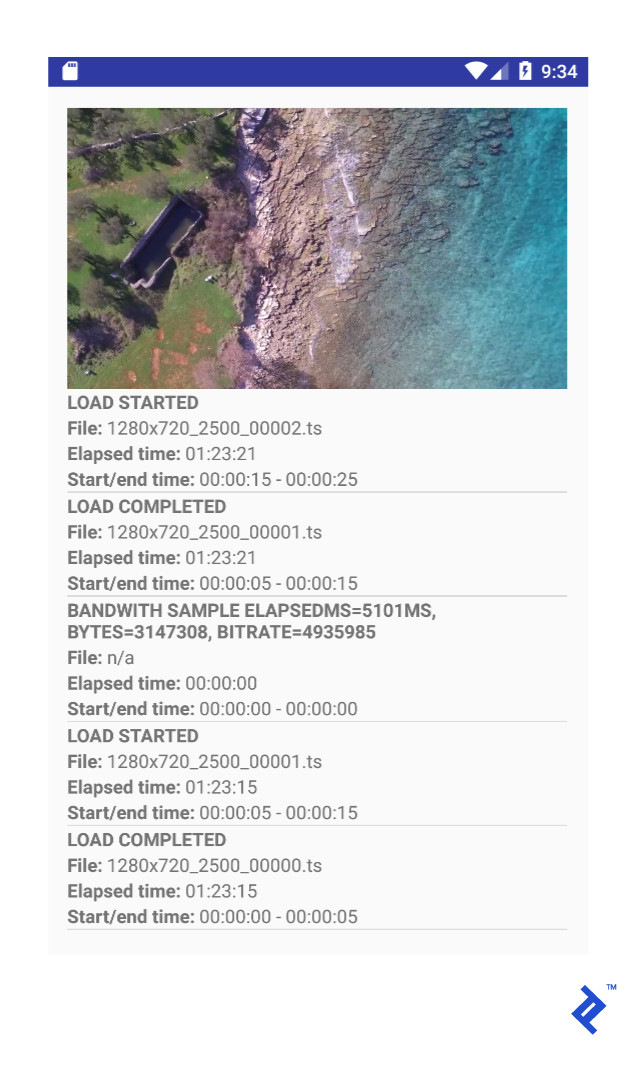 HLS streaming example in Android