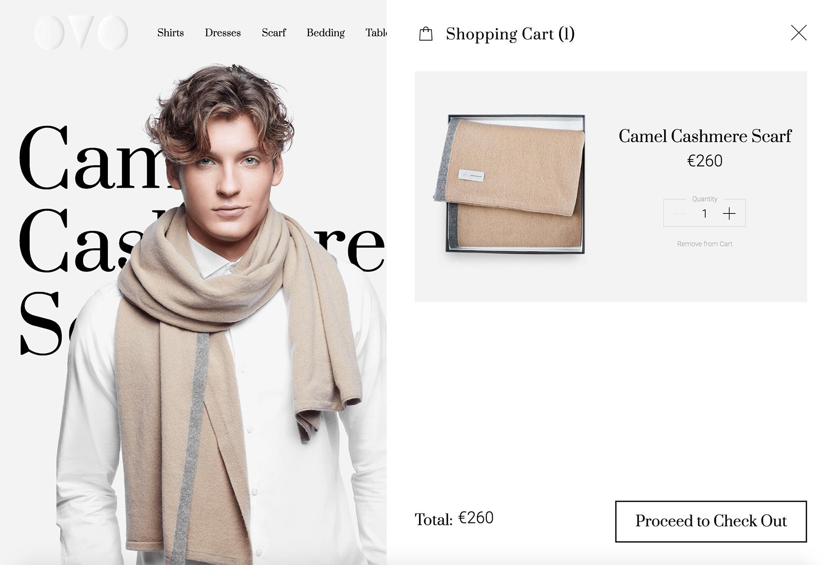 One of the best e-commerce designs