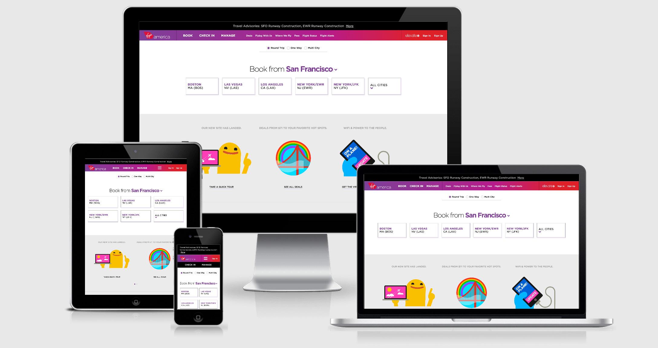Virgin America website redesign ROI of UX case study