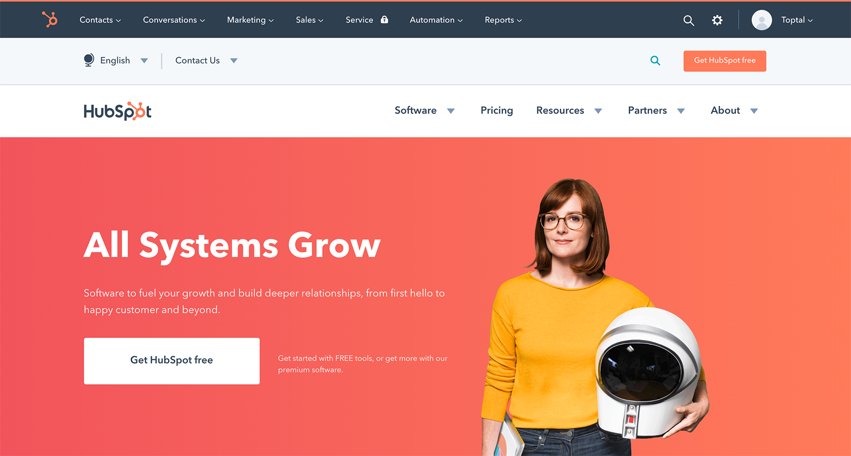 Hubspot website redesign UX ROI metrics case study