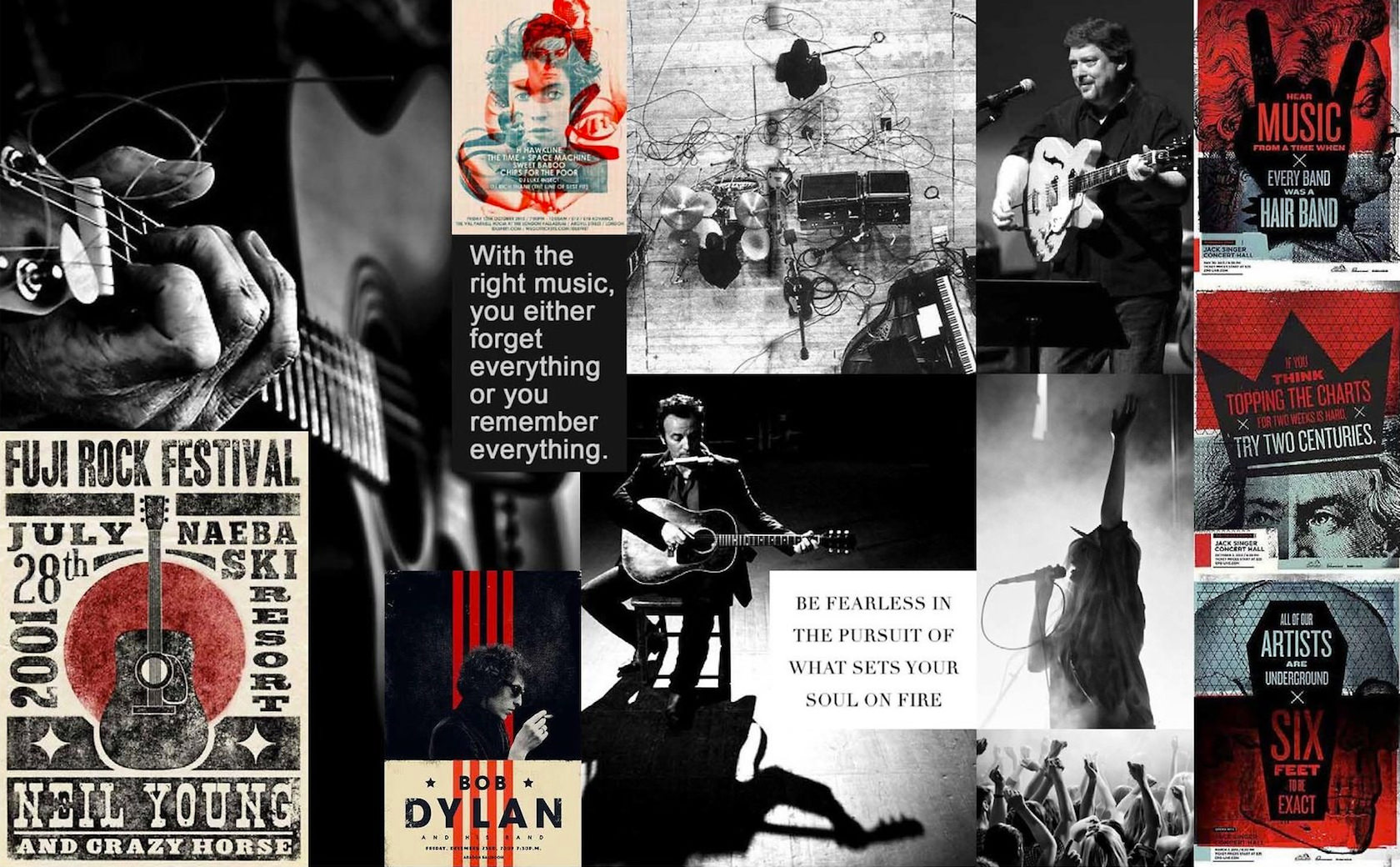 Some mood board themes are more cohesive than others