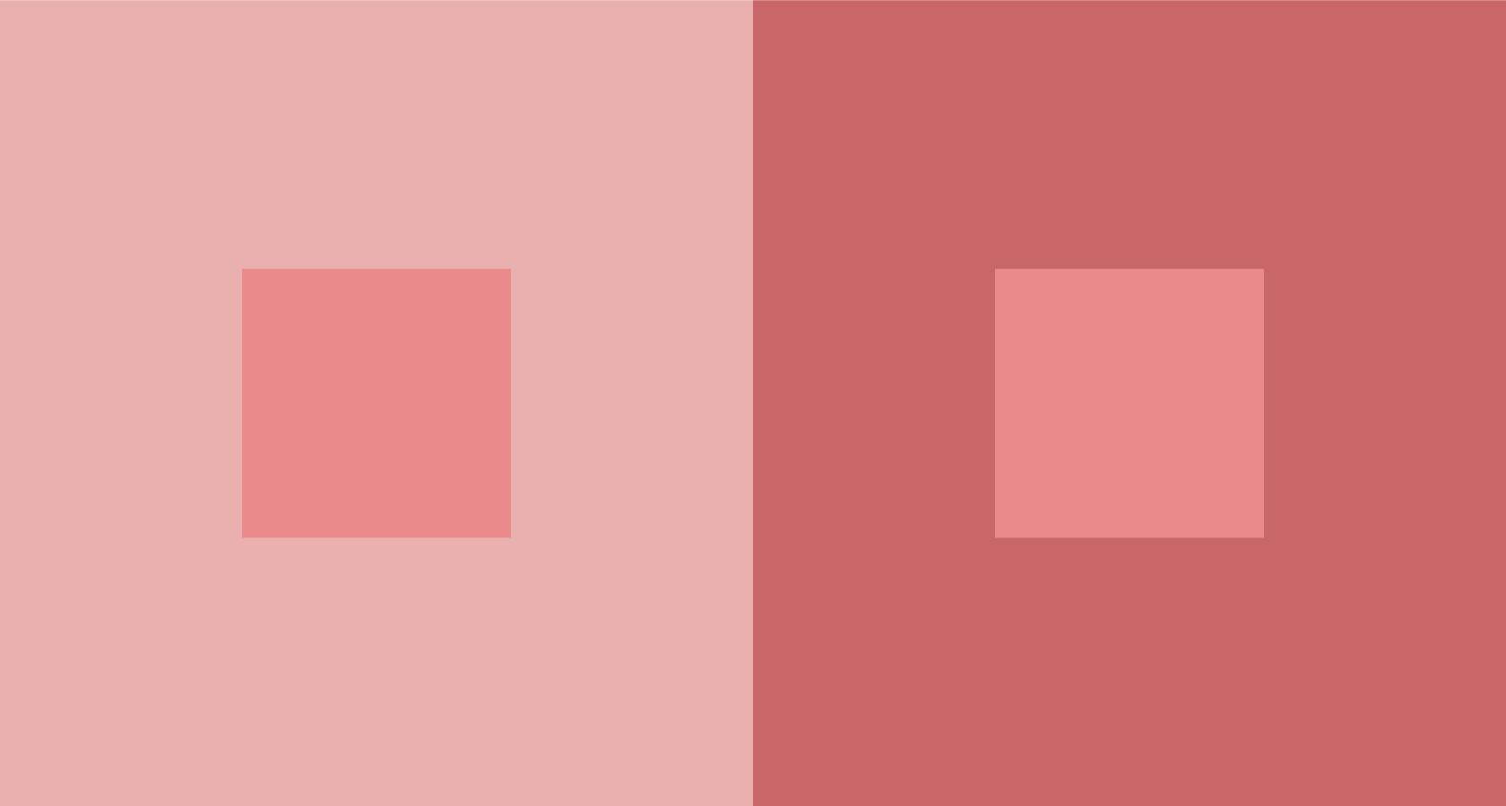 Color relativity and user interface design