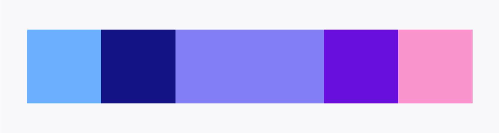 UI design colors analogous