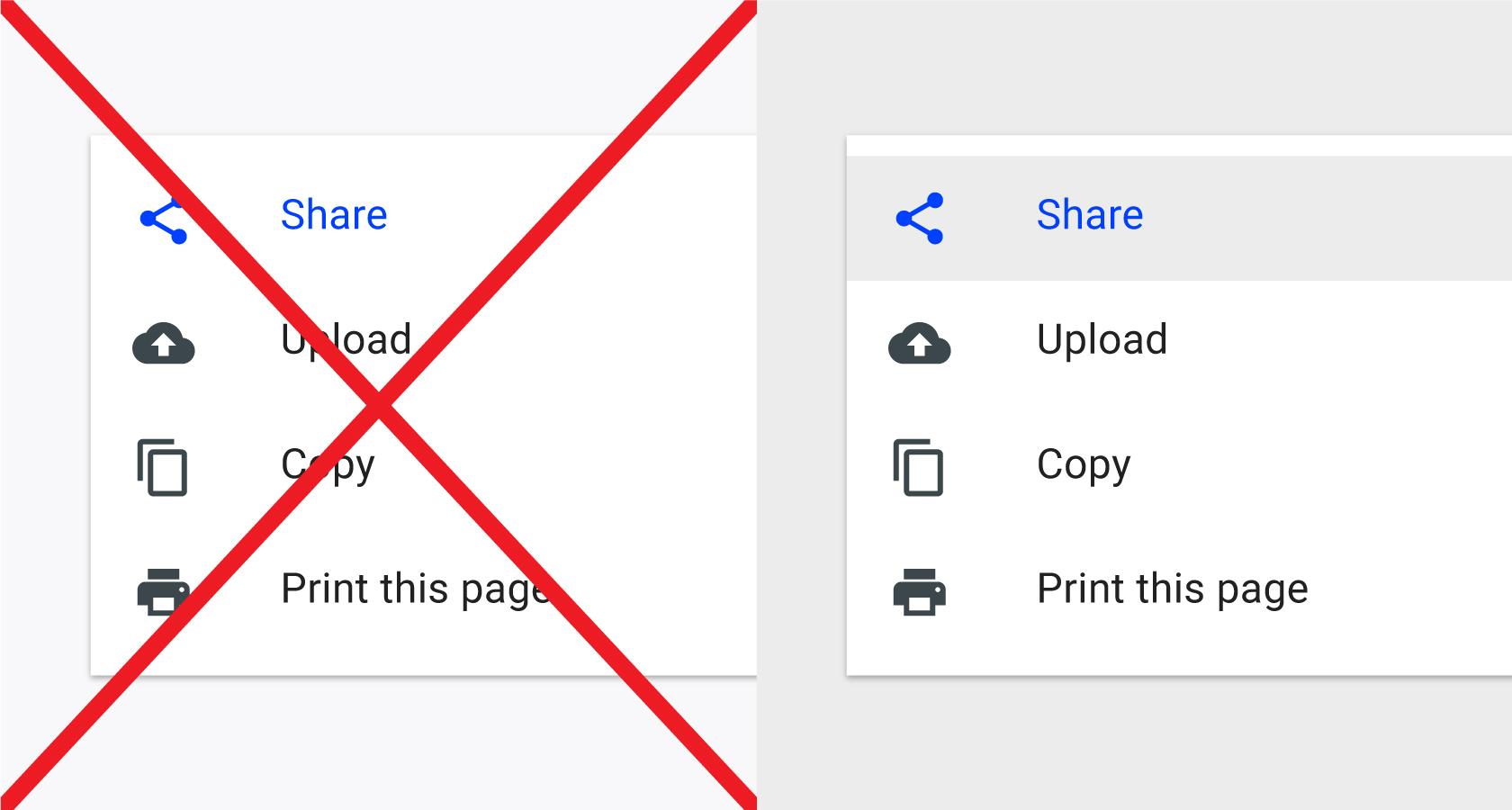 Color accessibility design examples