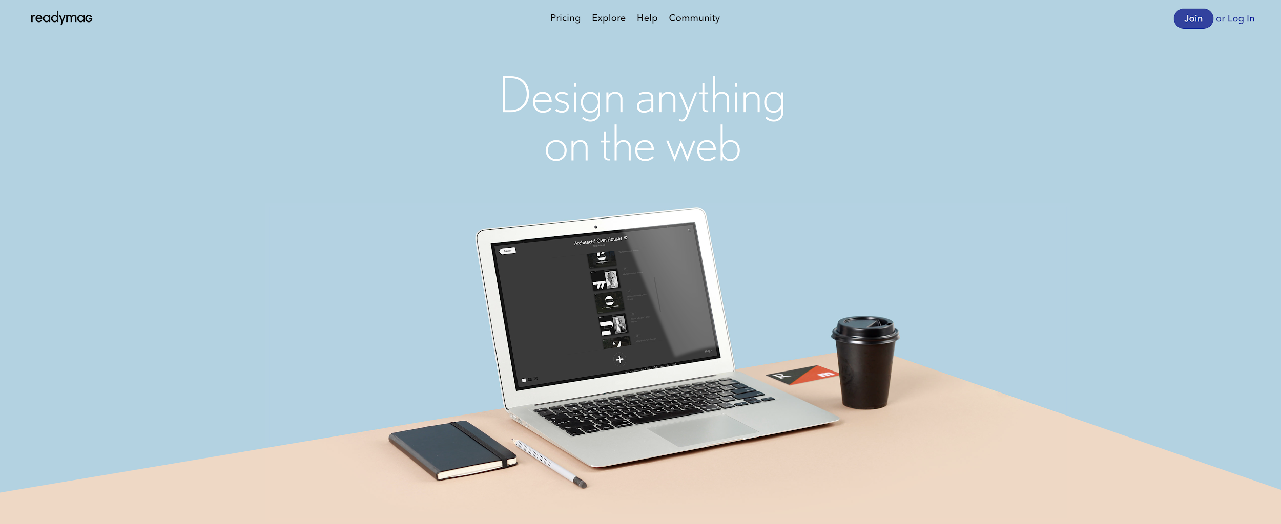 Readymag lean product development tool