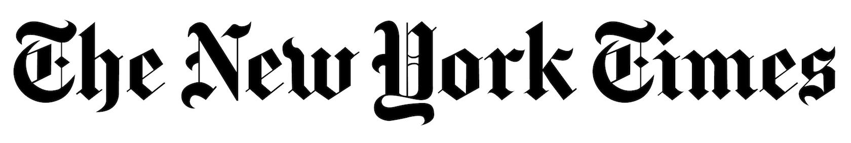 Blackletter typeface styles are popular for newspaper titles