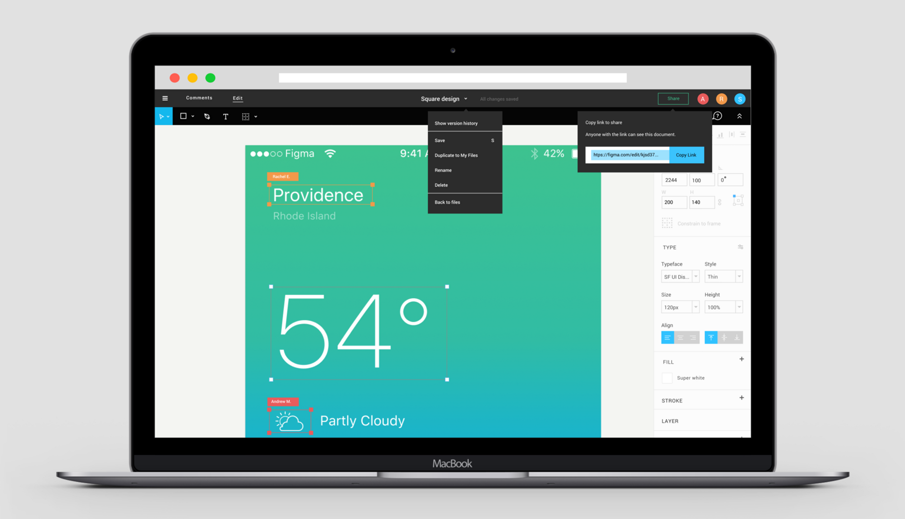Figma review high-fidelity deliverable