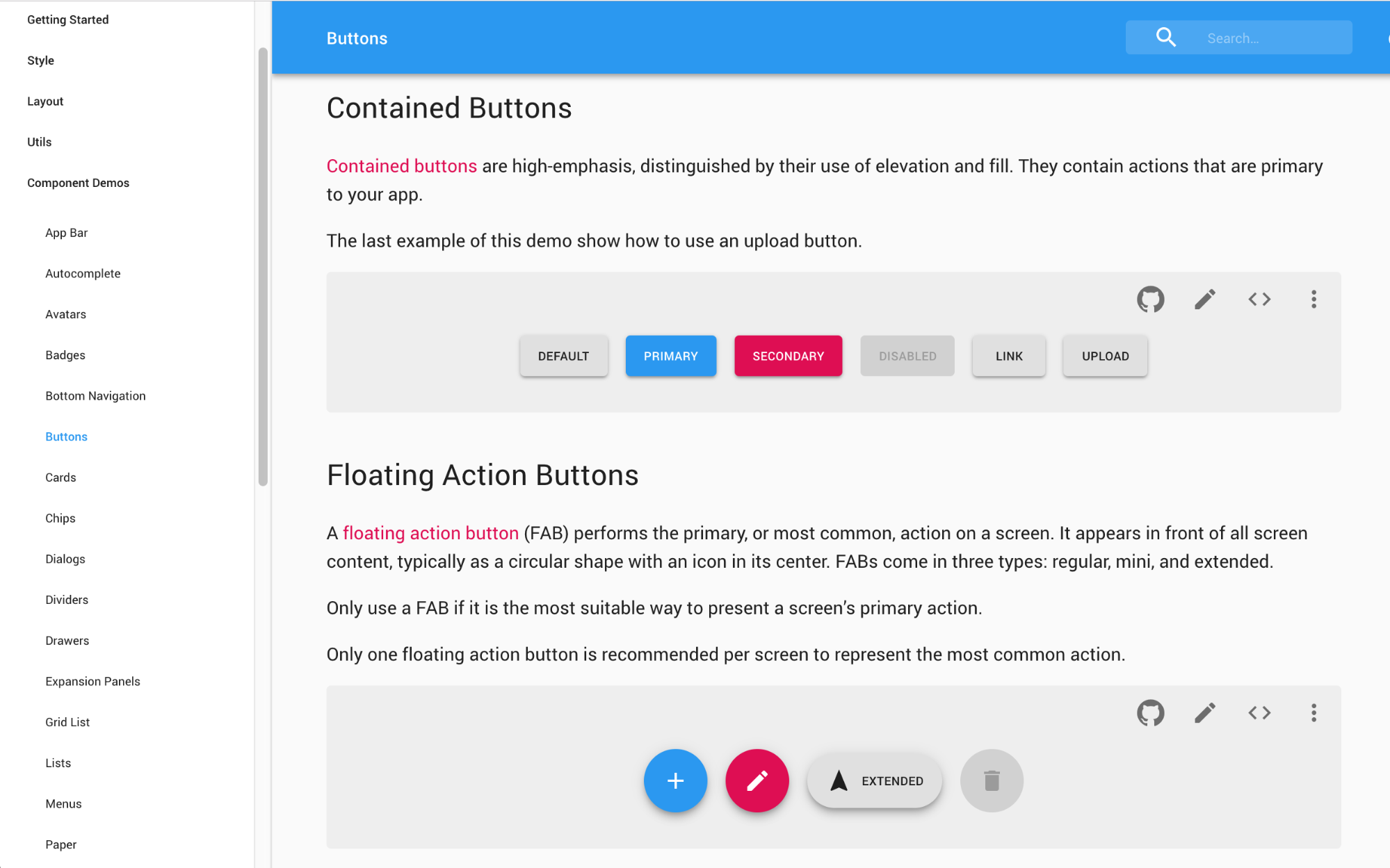 AB testing with components from Material UI
