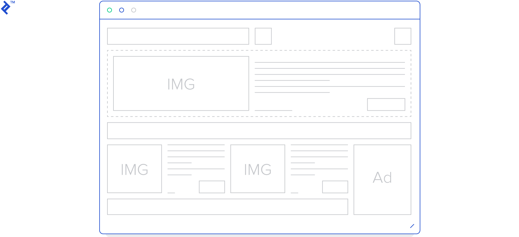 Sample wireframe.