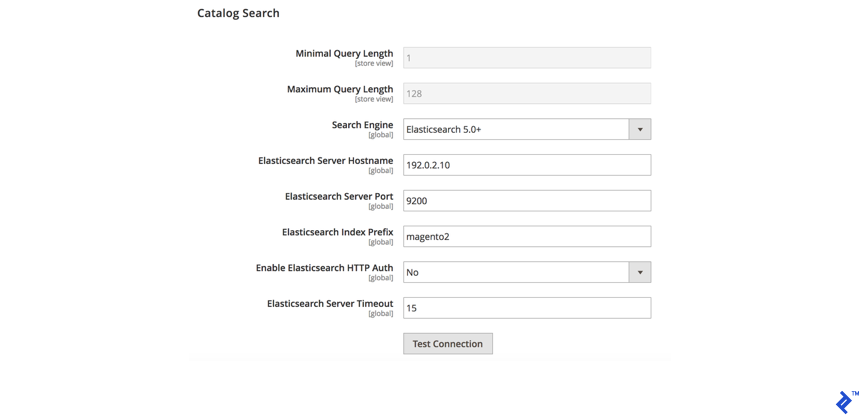 Setting up Elasticsearch in Magento