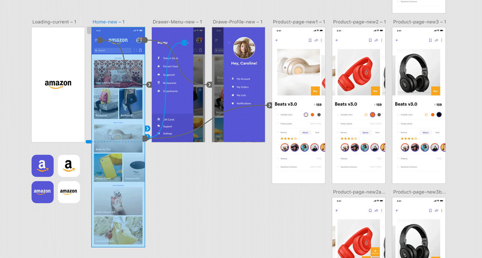 An Adobe XD prototype
