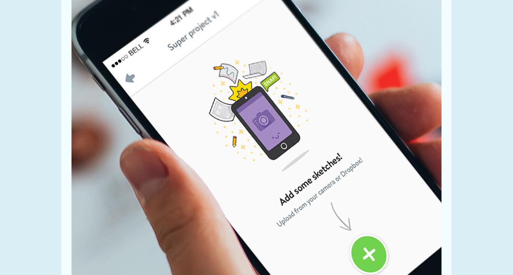 An error state in user interface design principles
