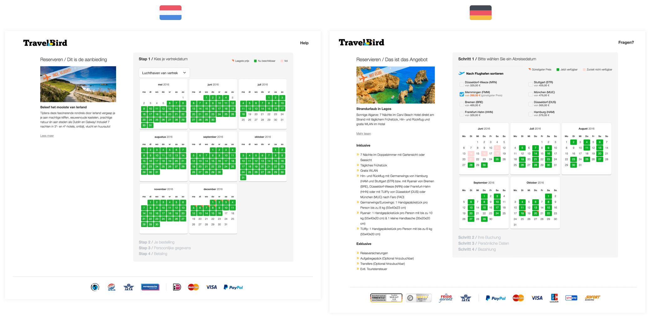 TravelBird荷兰和德国的跨文化用户体验设计