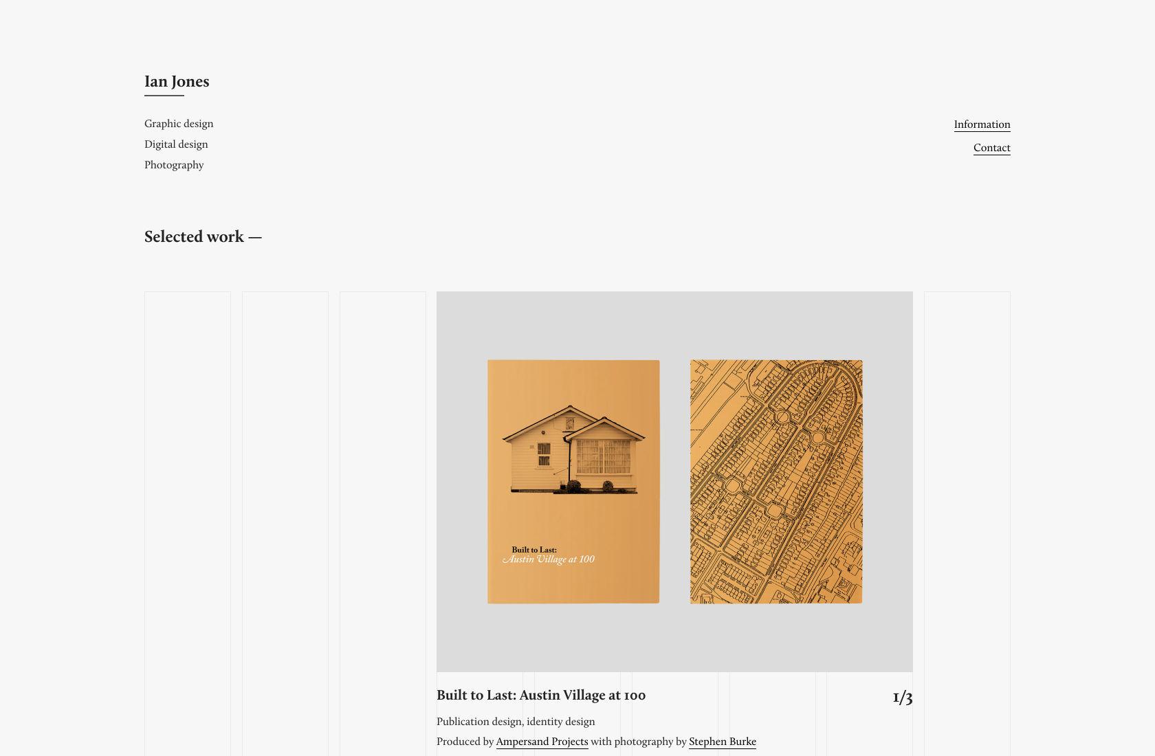 Minimal web design can still be visually engaging.