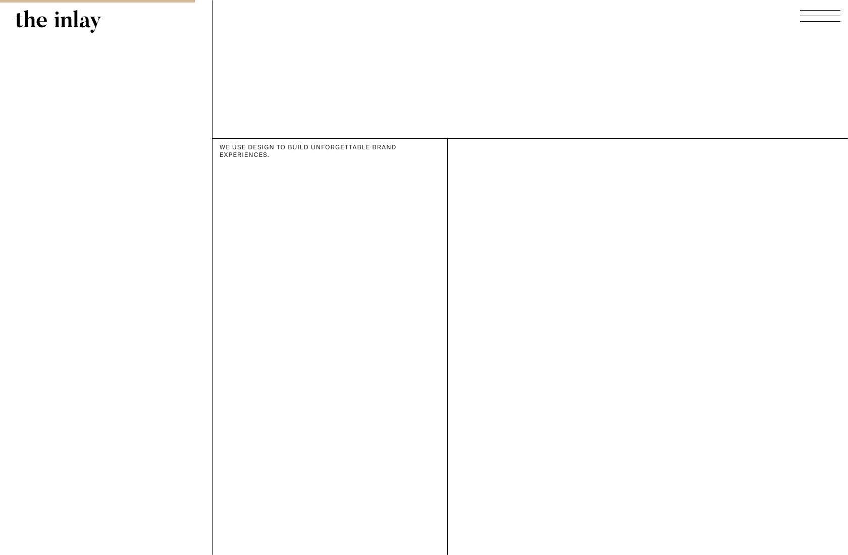 An example of a super minimalist web UX design.