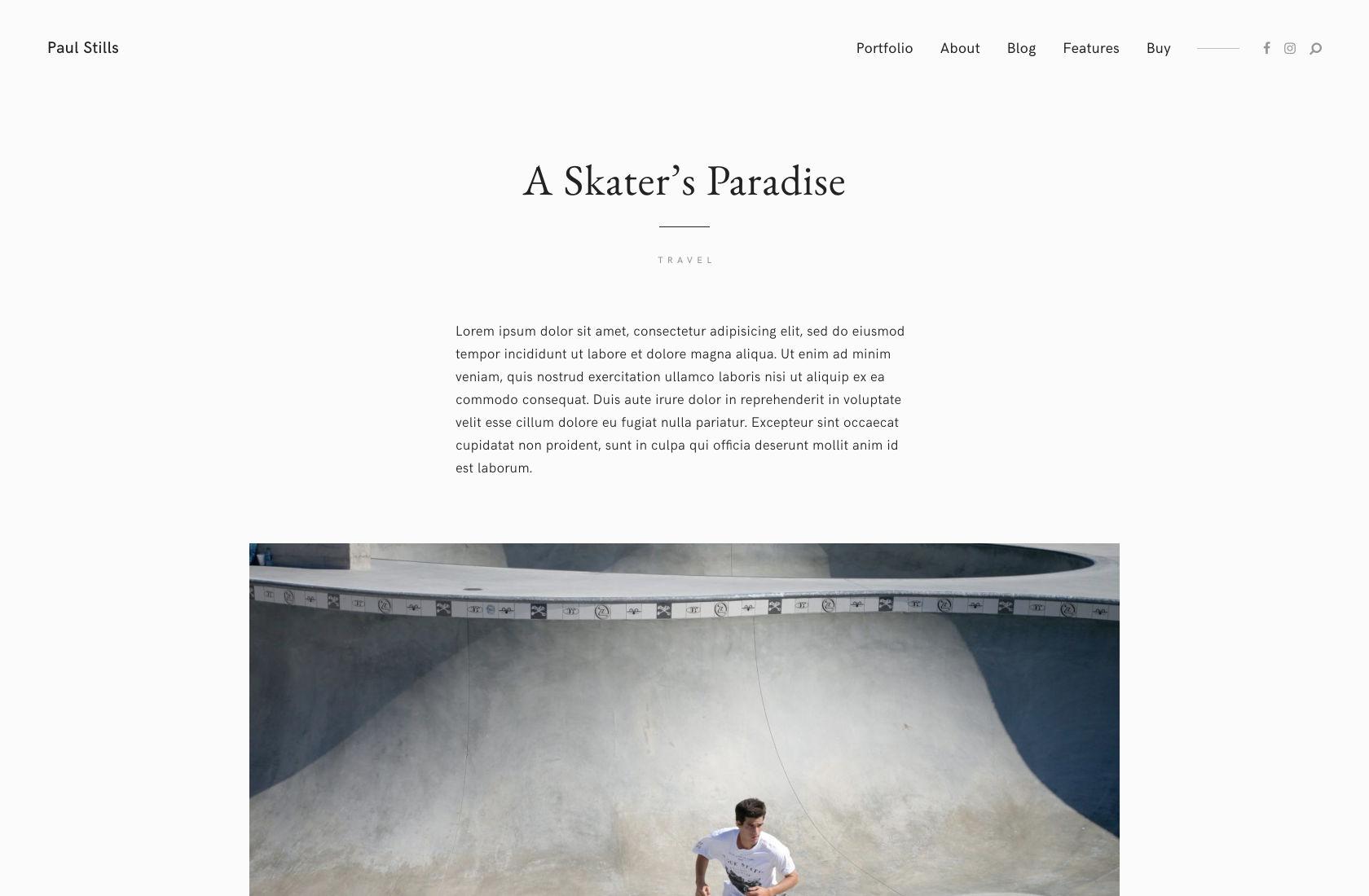 Minimalist web design: Typography