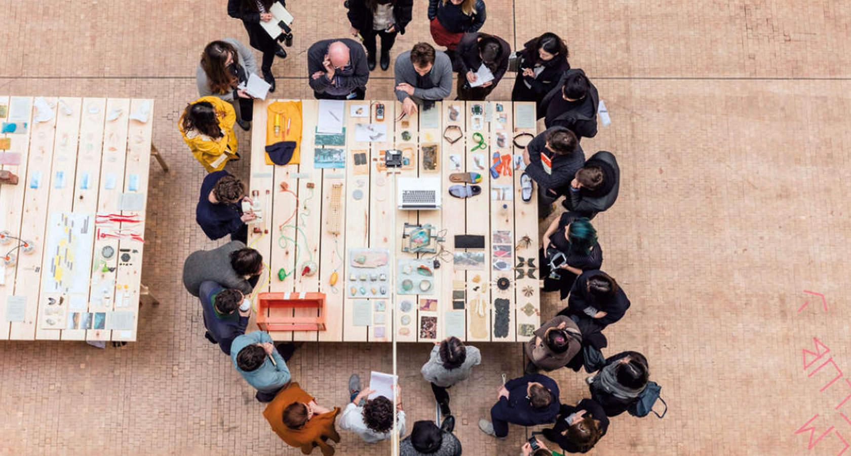 Design education brings students around a table of artifacts