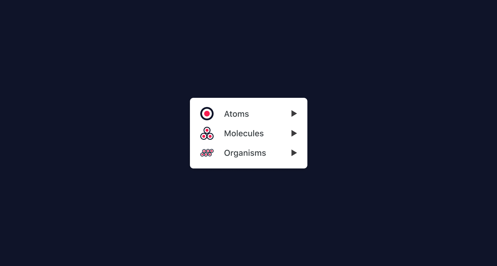 Atomic Design components in Sketch that follow atomic design principles