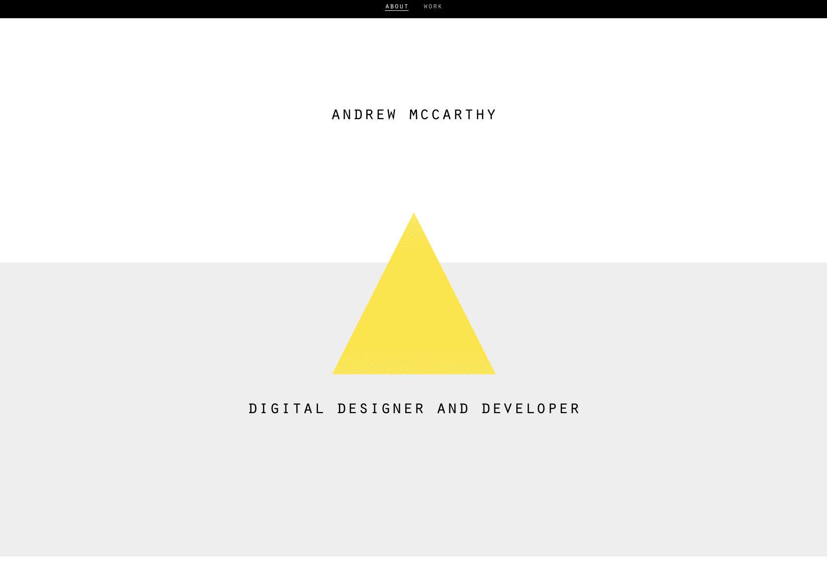Designers often have fun with long scroll formats