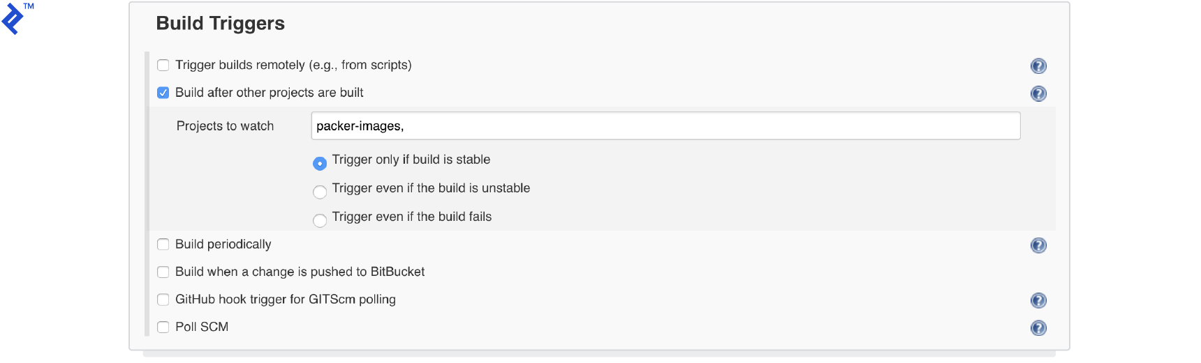 Link projects together
