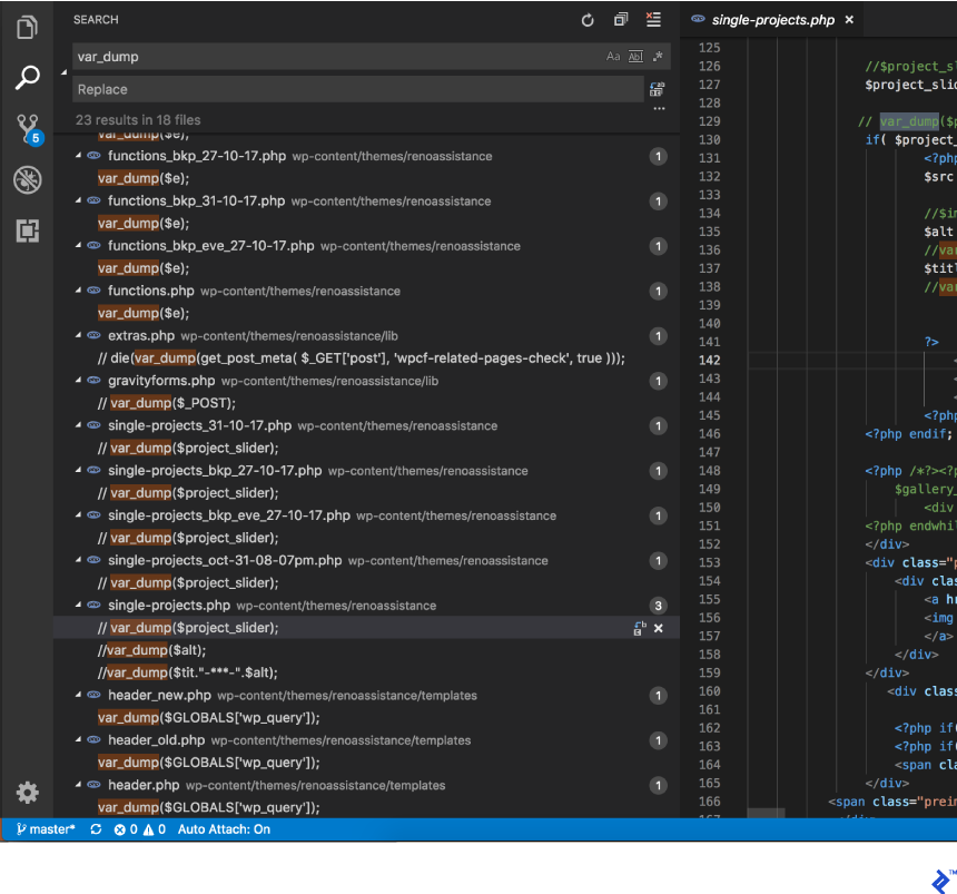 WordPress Maintenance guide screenshot: WordPress debugging.