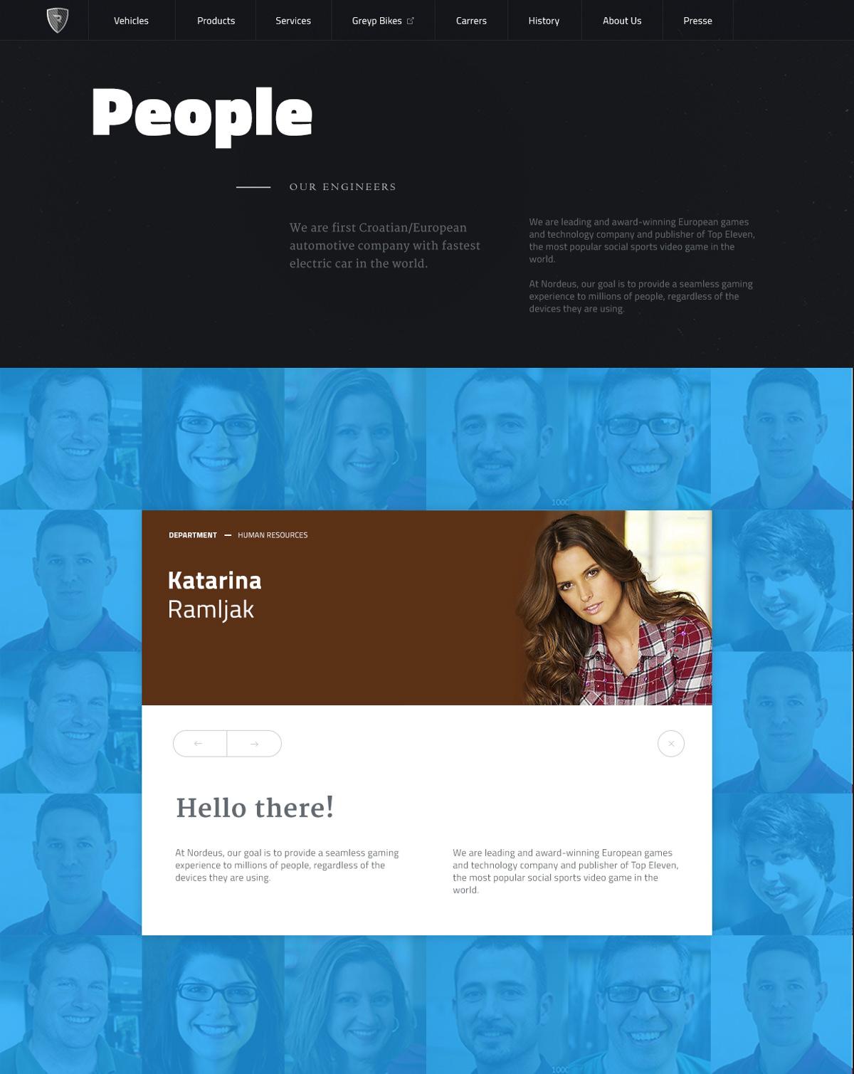 Website redesign case study: About page example