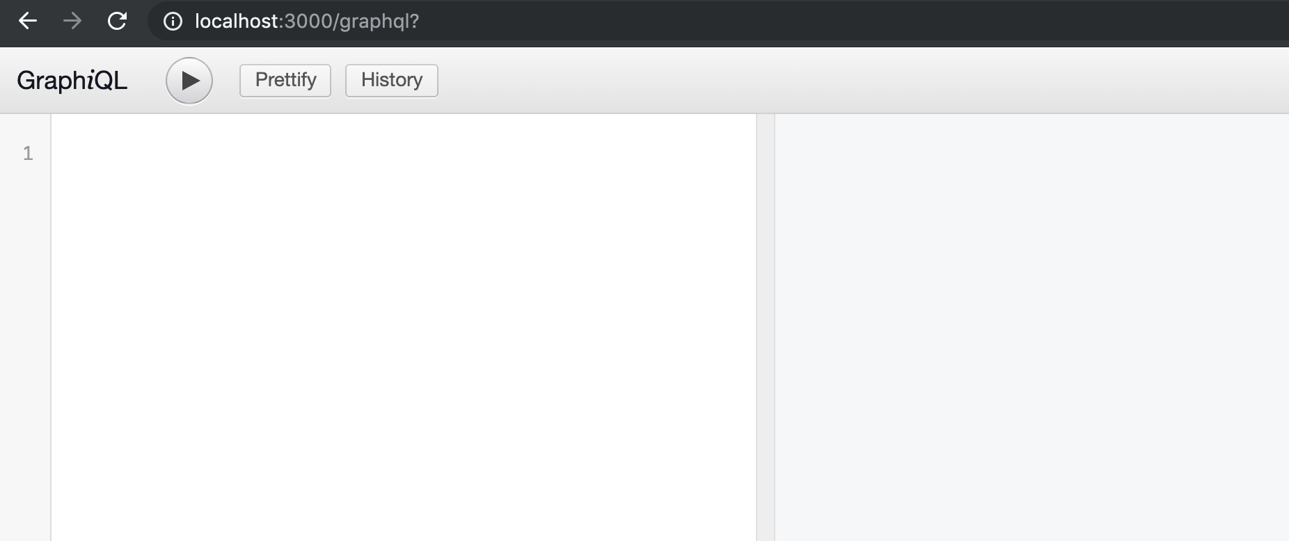 GraphQL tutorial: server test