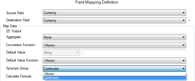 This data mapping technique handles synonyms well in the Social Security example.