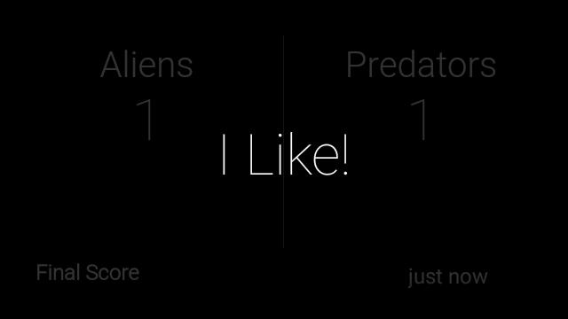 The Glass menu might look like this upon tapping.