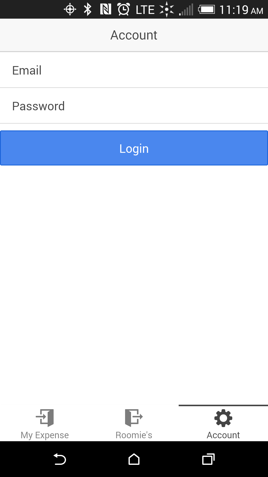 Ionic/Firebase screen 3