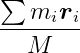 Center of mass