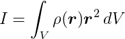Moment of inertia