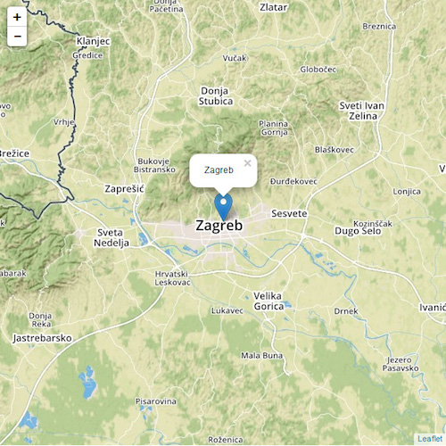 map using leaflet