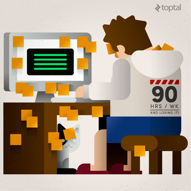 90-hour weeks aren’t just a part of 1980s tech folklore. They are very real for many developers