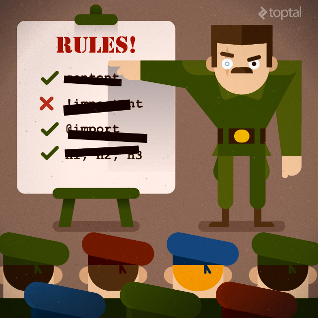 Main goal of the style guide is to define rules, and to make the developing process more standard.