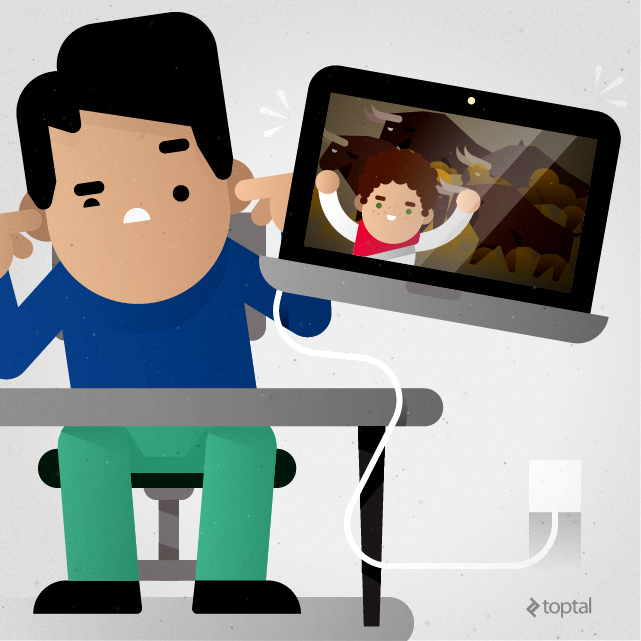 For everyone's sake, mute yourself when you aren't talking!