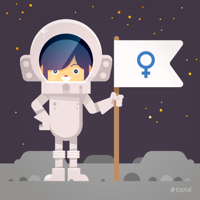 The ratio of women to men in tech and science used to be much greater just a few decades ago.