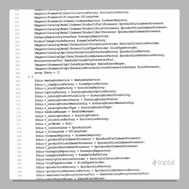 A constructor that does not fit on the screen