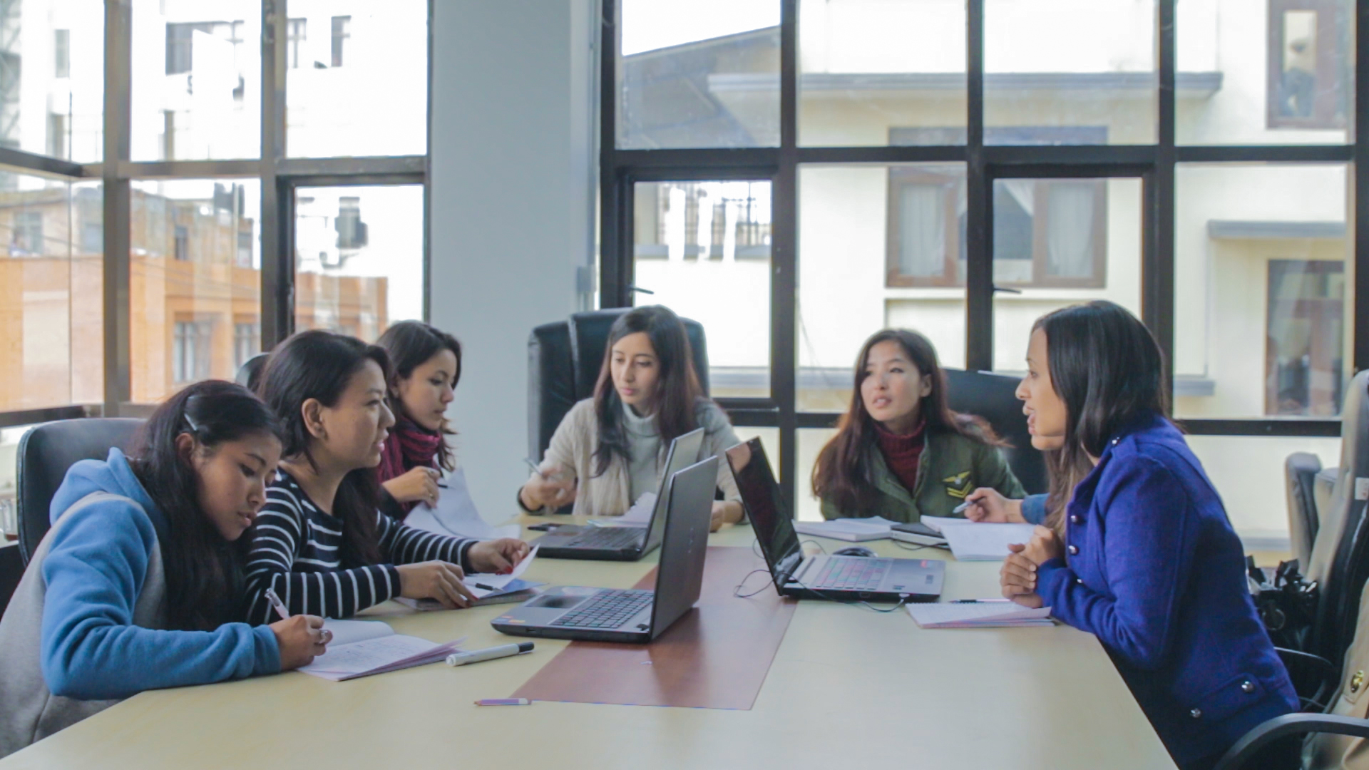 Rojina is hard at work growing Girls in Technology in Nepal.