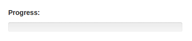 Bootstrap progress bar