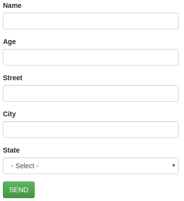 Bootstrap form
