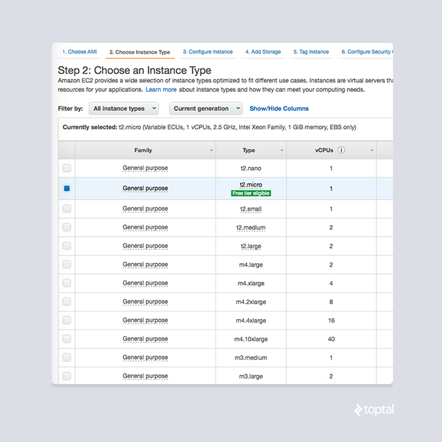 Setting up your first EC2 server in the AWS